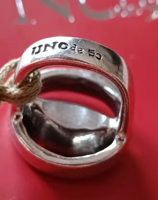 Anillo UNOde50 mujer nuevo a estrenar