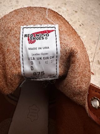 Botas Red Wing Moc Toe Marrón Talla 42