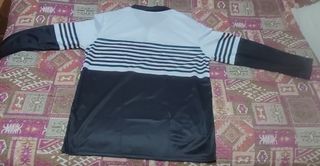 Camiseta Polo Rayas Negro y Blanco