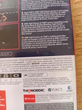 AEW Fight Forever Nintendo Switch