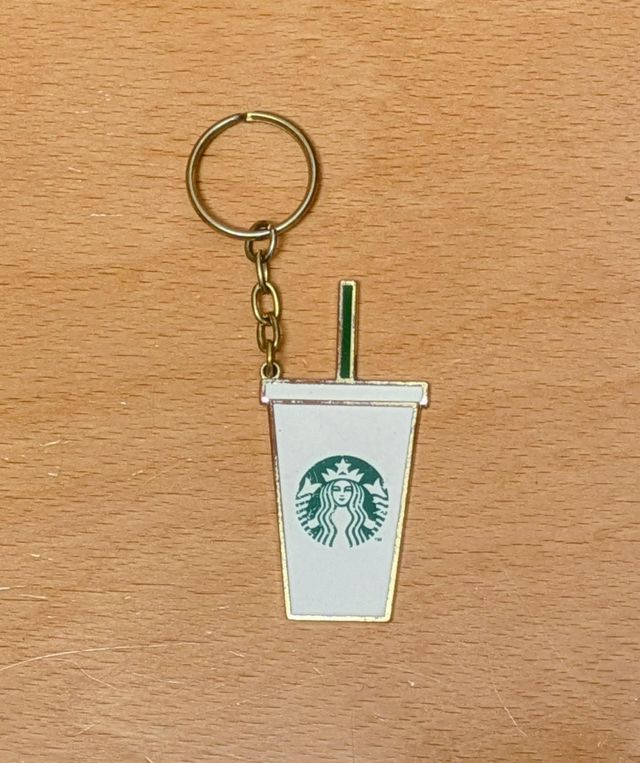 Portachiavi STARBUCKS Smaltatura Dorata