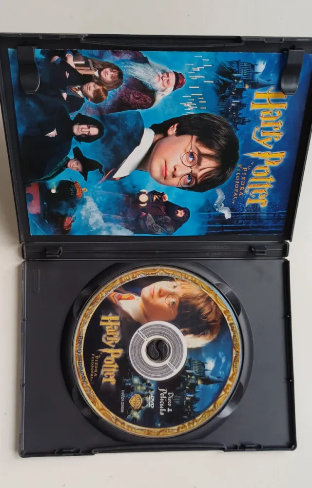DVD Harry Potter y La Piedra Filosofal