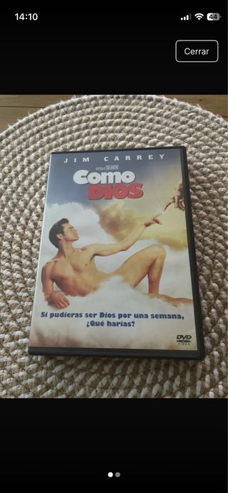 DVD Como Dios Jim Carrey