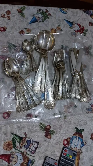 Set posate vintage Argento 800