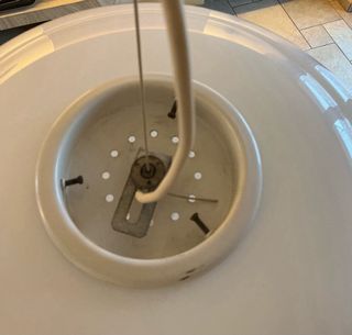 Lampadario ufo space age Murano