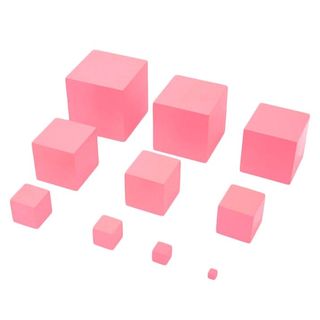 Torre Montessori Rosa / Multicolor 3D