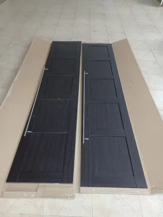 2 Puertas PAX IKEA Marrón