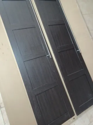 2 Puertas PAX IKEA Marrón
