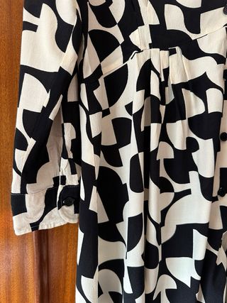 Vestido Zara corto estampado