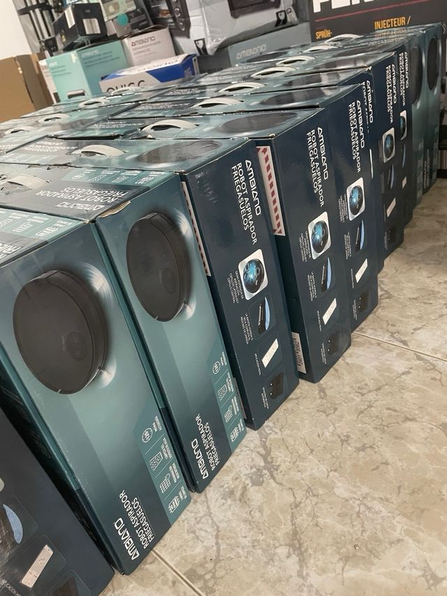 Aspirador Robô AMBIANO 2 em 1 aspira e lava