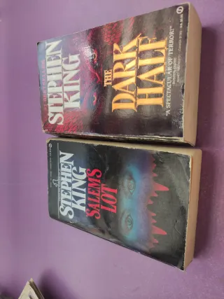 Libros Stephen King: en INGLES Salem's Lot y The D