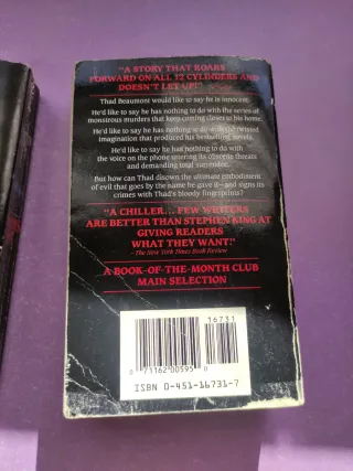 Libros Stephen King: en INGLES Salem's Lot y The D