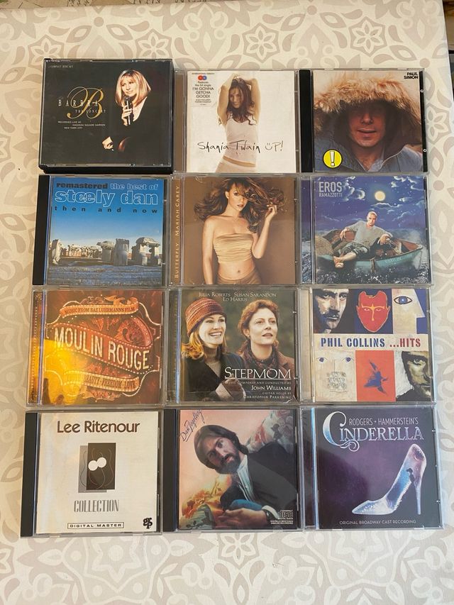 Lote 13 CDs Variados: Música y Bandas Sonoras