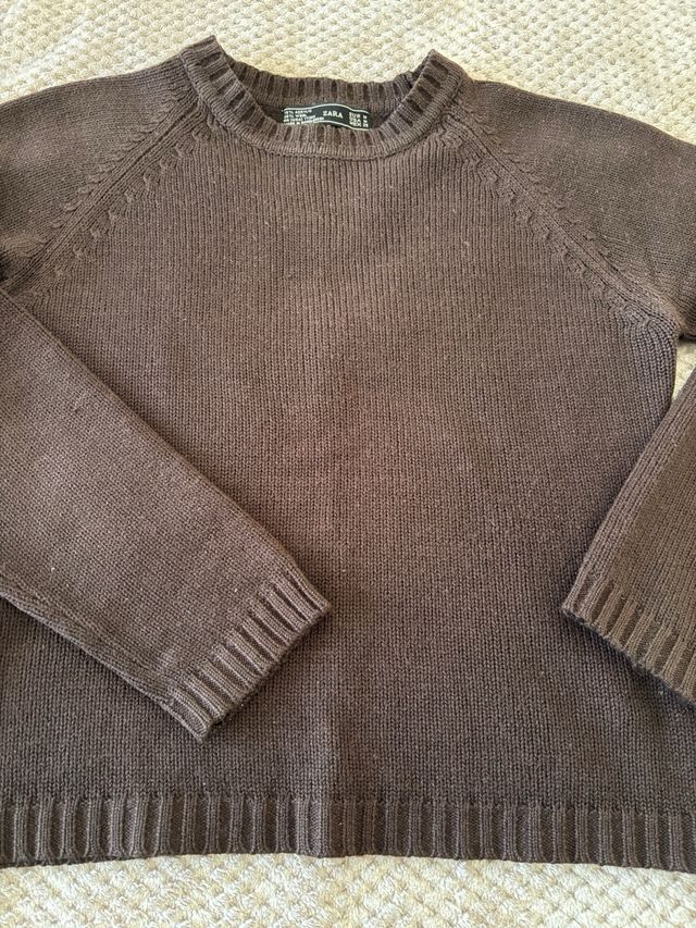 Jersey Zara Mocca Mousse