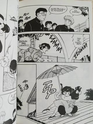 8 volúmenes del manga Ranma 1/2 de Rumiko Takahash