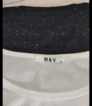 Blusa con brillos y manga dolman