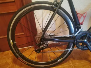 Bicicleta BTWIN Ultra Carbono Talla 56