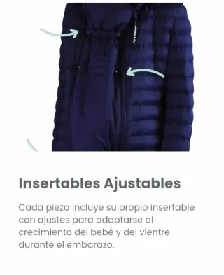 Abrigo de porteo Wombat azul oscuro