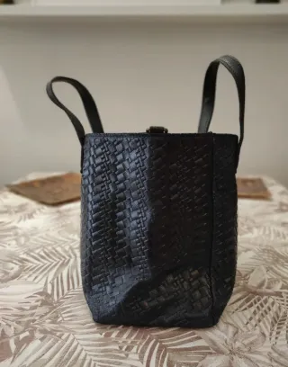 Bolso de mano de mujer azul
