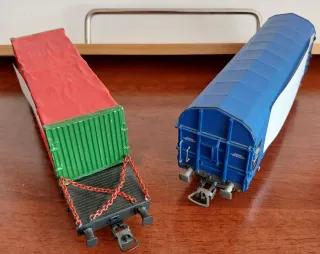 2 Maquetas vagones 1:83