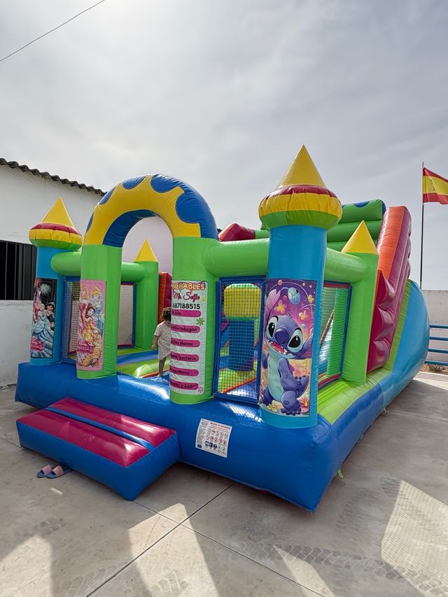 Alquiler de castillos hinchables.