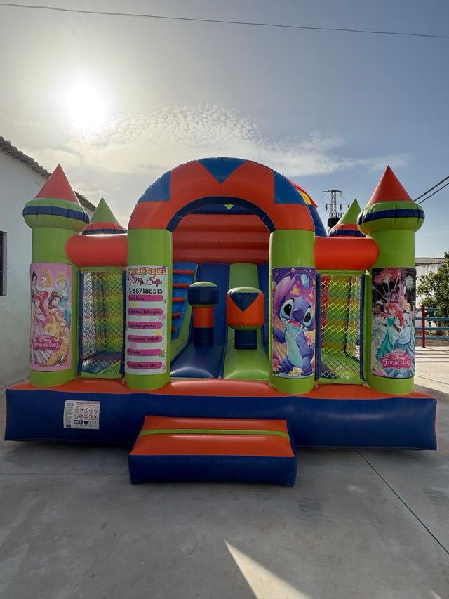 Alquiler de castillos hinchables.