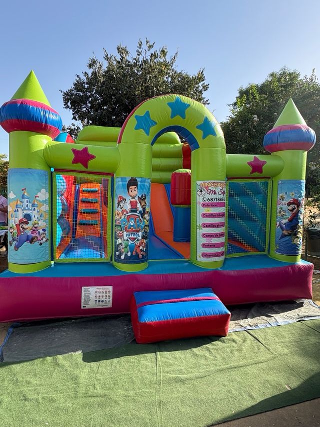 Alquiler de castillos hinchables.