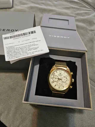 Reloj Viceroy Dorado Nuevo