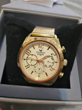 Reloj Viceroy Dorado Nuevo