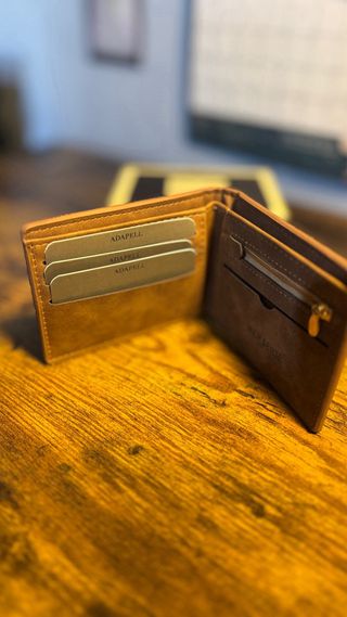 Cartera J.L. PIEL Marrón Hombre