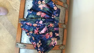 Conjunto 2 Pantalones Cortos y Camisa blanca