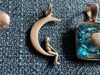 Plata. Lote 5 Colgantes