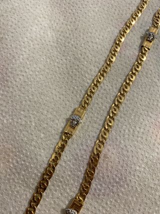 Cadena Versace Oro 18k