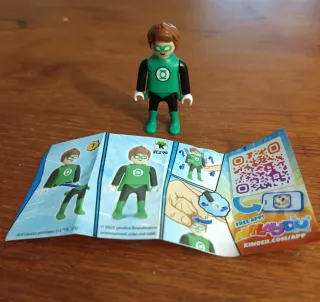 Sorpresa Kinder Playmobil Lanterna Verde DC