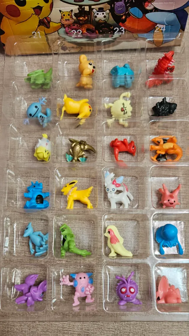 Calendario Adviento Pokémon Navidad