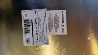 Lámina Metálica Conan La Espada Salvaje