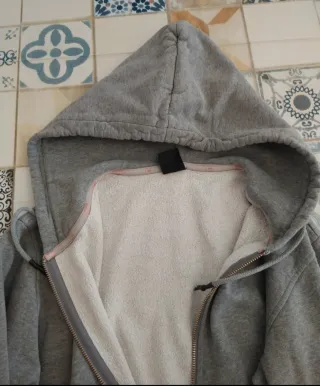 Felpa Colmar uomo grigia con zip