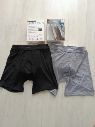 Boxer térmico Impetus Negro y Gris