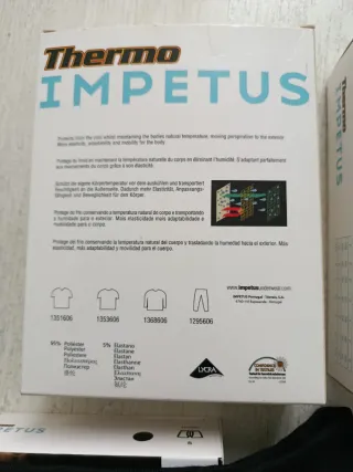 Boxer térmico Impetus Negro y Gris