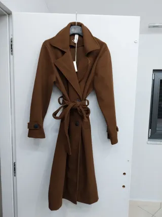 Cappottino lungo taglia unica marrone