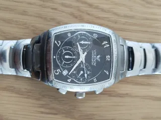 Reloj Viceroy Cronógrafo Negro y Plateado