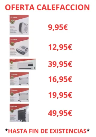Calefacción Oferta