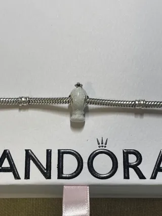 Charm Olaf Frozen con sello Plata 925