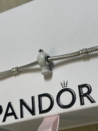 Charm Olaf Frozen con sello Plata 925