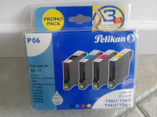 Pack 4 carucce Pelikan per Epson