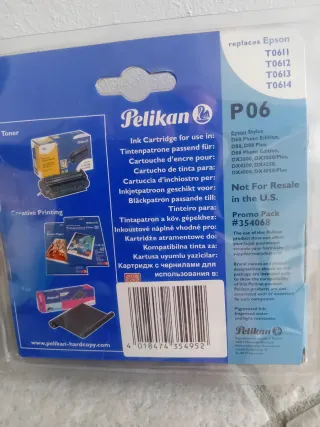 Pack 4 carucce Pelikan per Epson