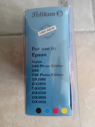 Pack 4 carucce Pelikan per Epson