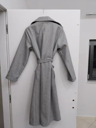 Cappottino lungo grigio taglia unica