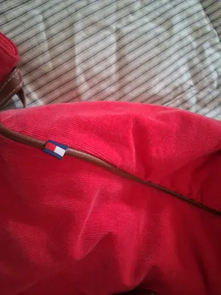 Bolsa de fin de semana Tommy Hilfiger Roja