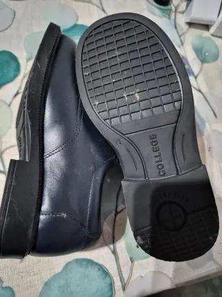 Zapatos Escolares Niño Negro